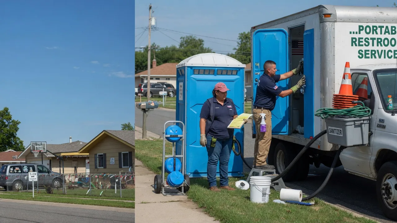 Portable Toilet Rental in Vallonia, IN near me